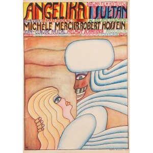 proj. Andrzej KRAJEWSKI (1933-2018), Angelika i sułtan, 1970 r.