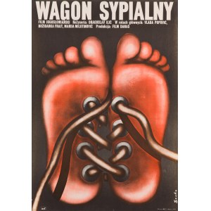 proj. Romuald SOCHA (ur.1943), Wagon sypialny, 1977 r.