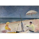 Aneri Irena Weissowa (1888-1981), Pejzażysta – Wojciech Weiss malujący, 1935