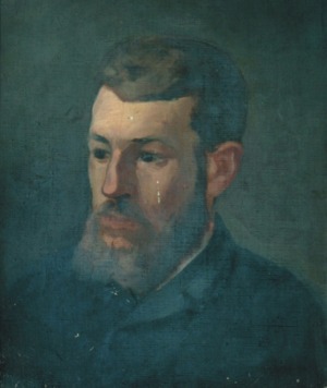 Stanisław Kamocki (1875 – 1944), Popiersie mężczyzny z brodą, ok. 1900
