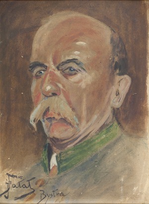 Julian Fałat(1853 – 1929), Portret mężczyzny