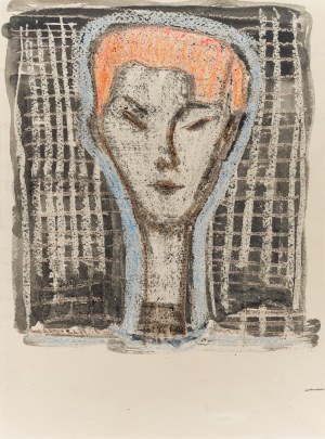 Maria Ritter (1899-1976), Kobieca głowa, lata 50. XX w.