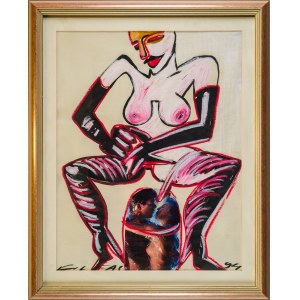 Andrew Folfas (b. 1949), Nude - erotic, 1994