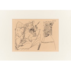 Pablo Picasso (1881-1973), Rafael a Fornarina, 1968