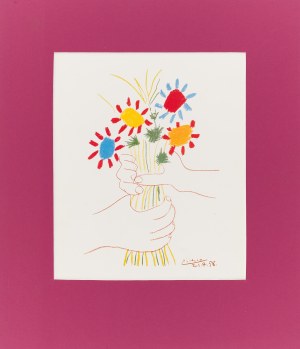 Pablo Picasso (1881-1973), Bukiet, 1958