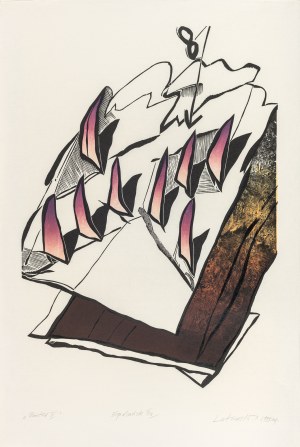 Zbigniew Lutomski (ur. 1934 r.), Printed X, 1993