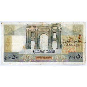 Algeria 50 Nouveaux Francs 1959