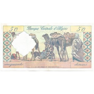 Algeria 50 Dinars 1964