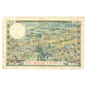 Morocco 1000 Francs 1954