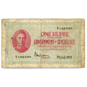 Seychelles 1 Rupee 1943