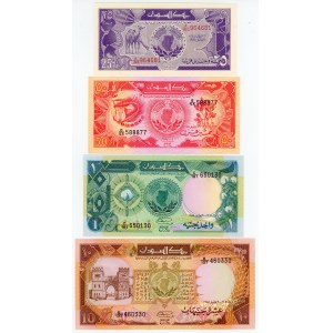 Sudan Lot of 4 Banknotes 1985