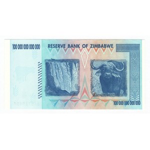 Zimbabwe 100 Trillion Dollars 2008