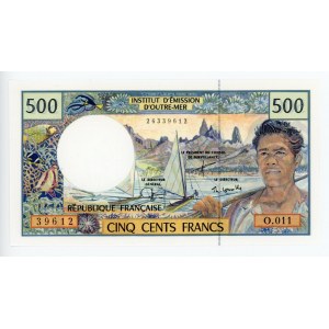 French Pacific Territories 500 Francs 1992 (ND)