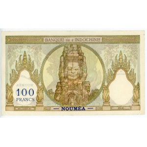 New Caledonia 100 Francs 1963 (ND)