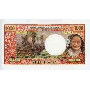 Tahiti 1000 Francs 1985