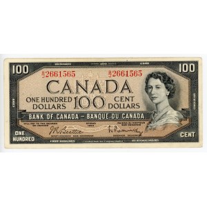 Canada 100 Dollars 1954