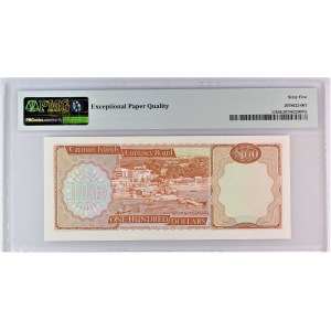 Cayman Islands 100 Dollars 1974 (1982) (ND) PMG 65