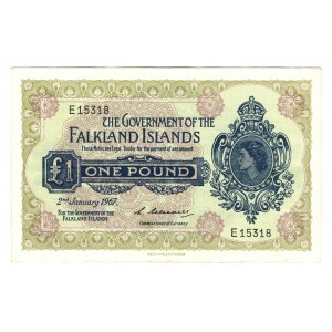 Falkland Islands 1 Pound 1967