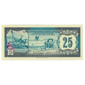 Netherlands Antilles 25 Gulden 1979