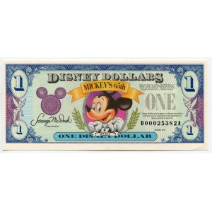 United States Disney 1 Dollar 1993