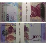 Venezuela Lot of 5 Original Bundle With 100 Banknotes 2017 - 2018