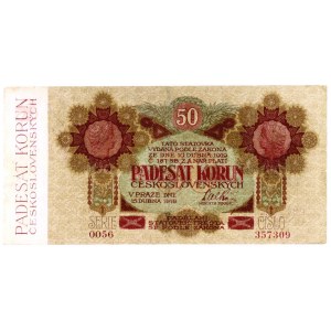 Czechoslovakia 50 Korun 1919