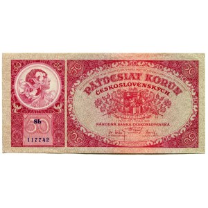 Czechoslovakia 50 Korun 1929