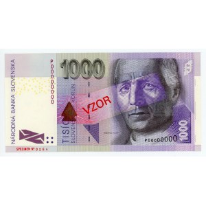 Slovakia 1000 Korun 2002 Specimen