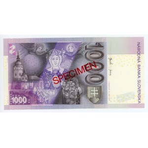 Slovakia 1000 Korun 2002 Specimen