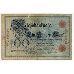 Germany - Empire 100 Mark 1896