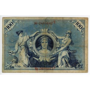 Germany - Empire 100 Mark 1896