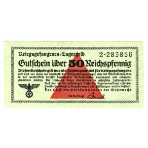 Germany - Third Reich Lagergeld 50 Reichspfennig 1939 (ND)