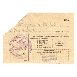 Germany - Third Reich Winterhelp 10 Reichsmark 1943 -1944
