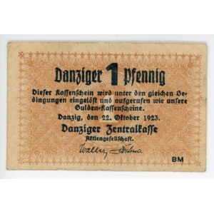 Danzig 1 Pfennig 1923