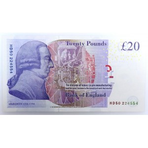 Great Britain 20 Pounds 2006 (2007-2012)