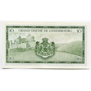 Luxembourg 10 Francs 1954 (ND)