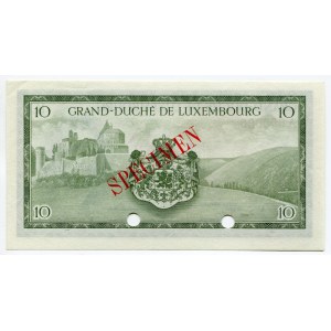 Luxembourg 10 Francs 1954 (ND) Specimen