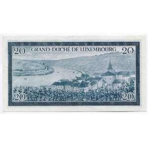 Luxembourg 20 Francs 1955 (ND)