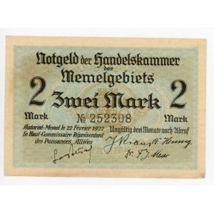 Memel 2 Mark 1922