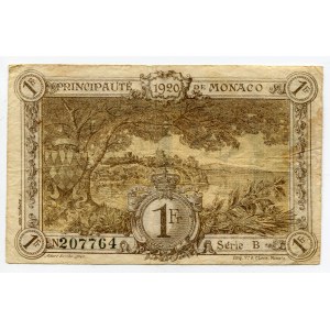 Monaco 1 Franc 1920