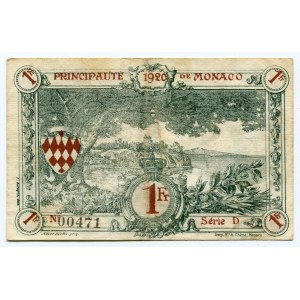 Monaco 1 Franc 1920