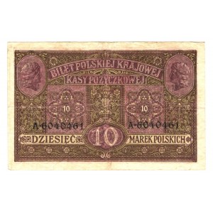 Poland 10 Mark 1916