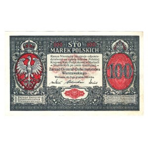 Poland 100 Mark 1916