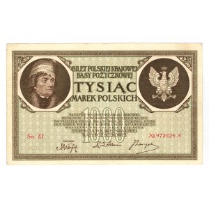 Poland 1000 Zlotych 1919