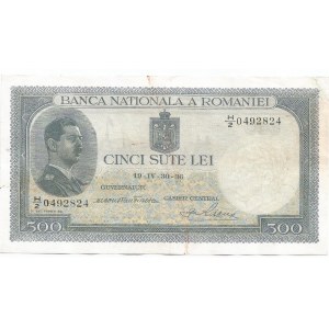 Romania 500 Lei 1936