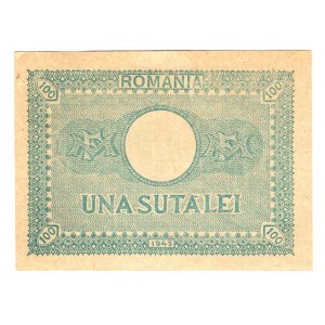 Romania 100 Lei 1945