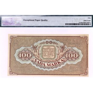 Estonia 100 Marka 1923 PMG 50
