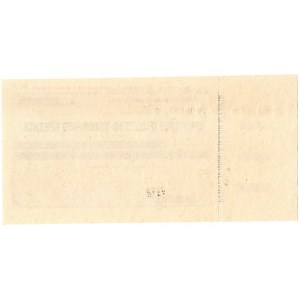 Russia - East Siberia Irkutsk Mutual Credit Society Cheque 1900 (ND)