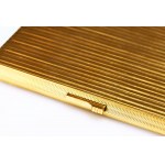 Czechoslovakia Gold Cigarette Case 1956