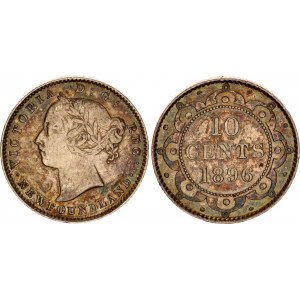 Canada Newfoundland 10 Cents 1896